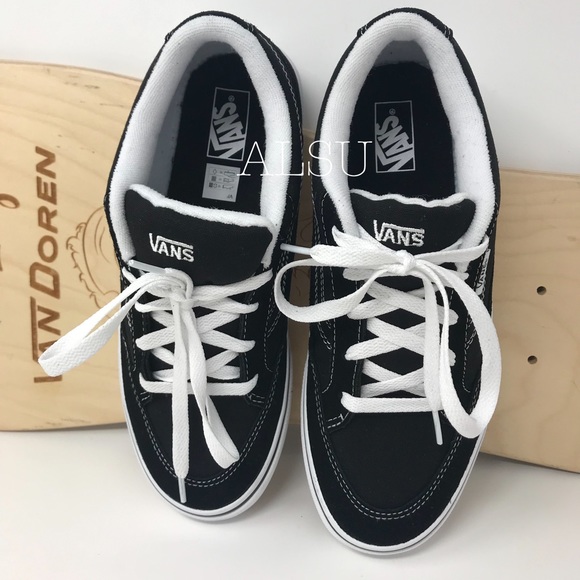 VANS Bearcat S11 Suede Canvas Black White W AUTHEN - Picture 3 of 8